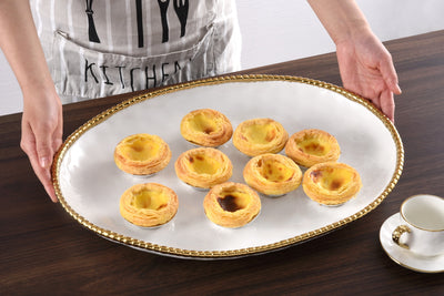 Oval Platter - Gold