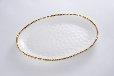 Oval Platter - Gold