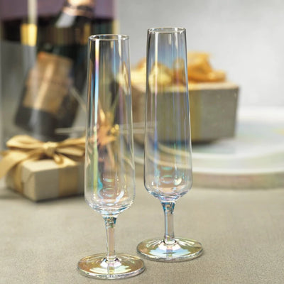 Festive Iridescent Flutes