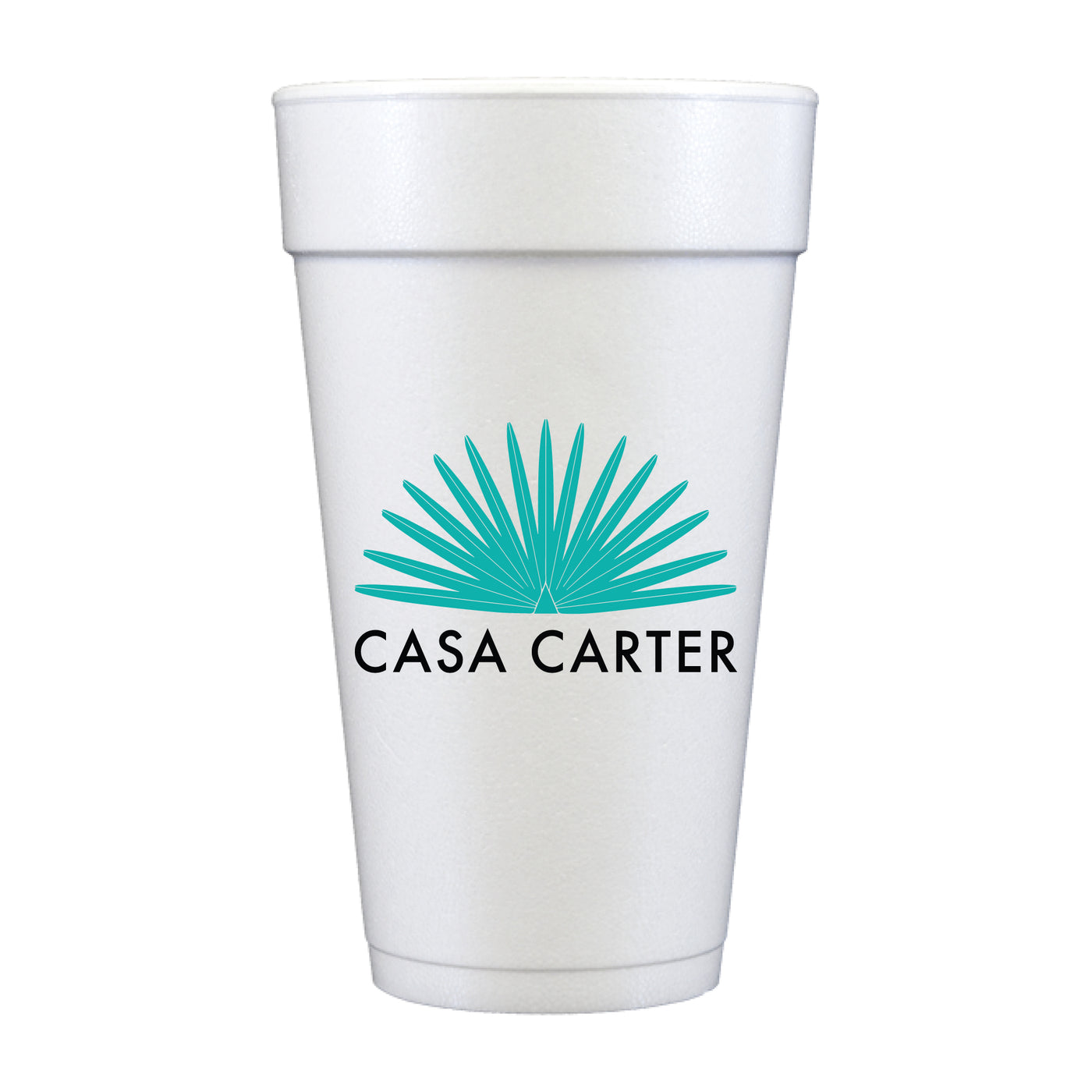 At Home Collection | Custom Family Name Casa Foam Cups