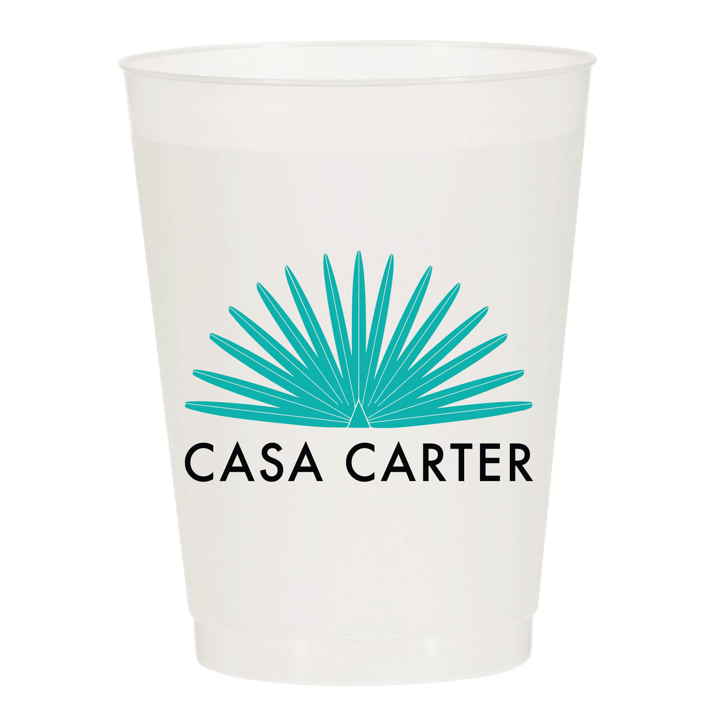 At Home Collection | Custom Last Name Cocktail Frosted Cups