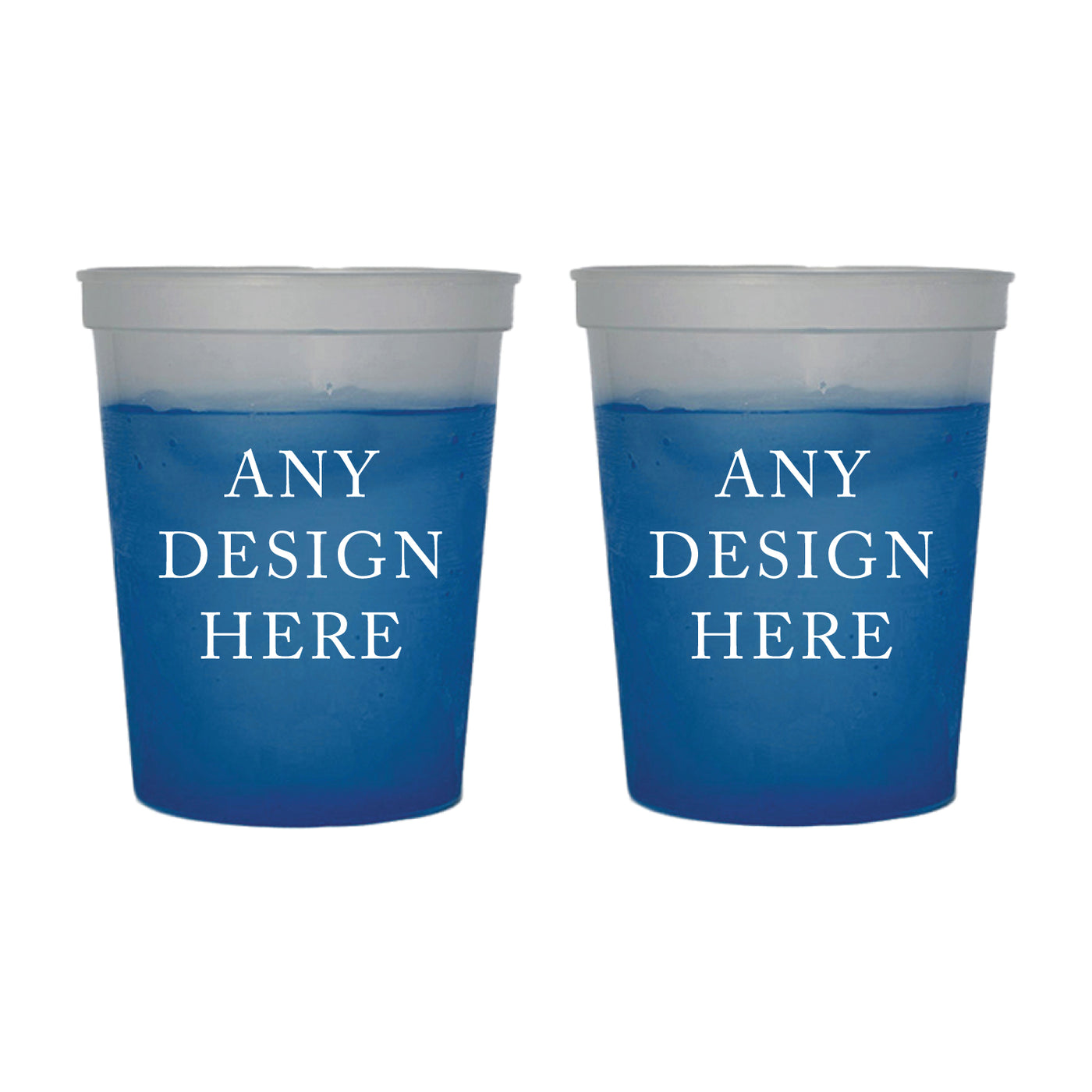 Custom 16oz Color Changing Cups