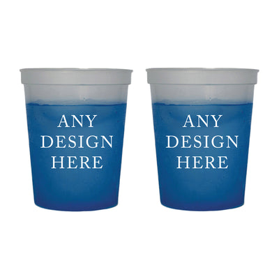 Custom 16oz Color Changing Cups