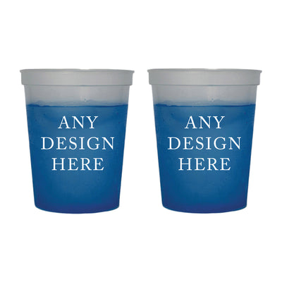 Custom 16oz Color Changing Cups