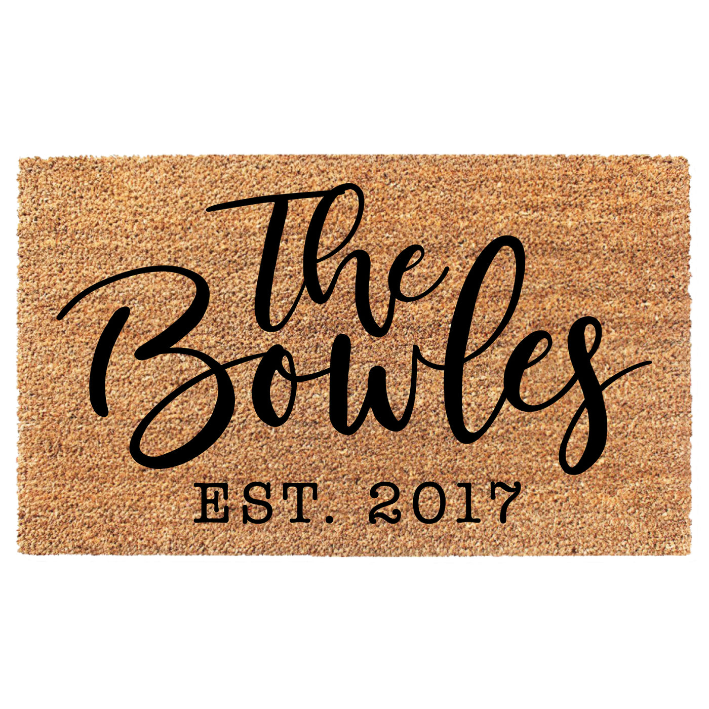 Custom Last Name Doormat