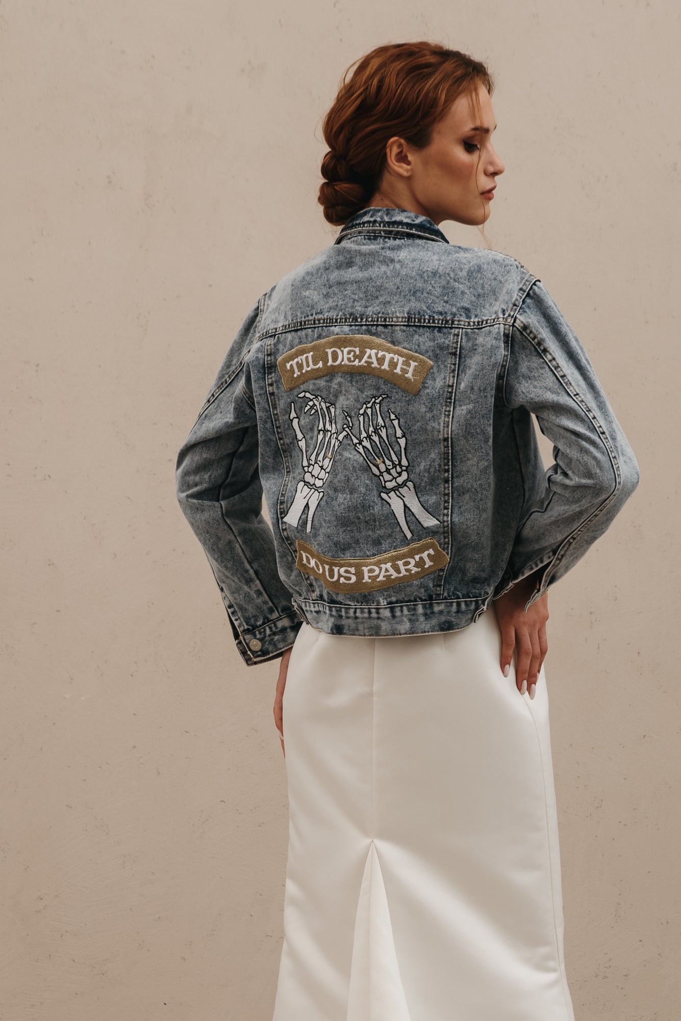 Till Death Pinky Promise Denim Jacket