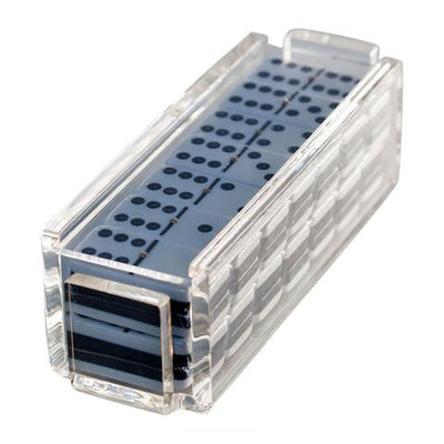 "El Tigre" Domino Set - Clear