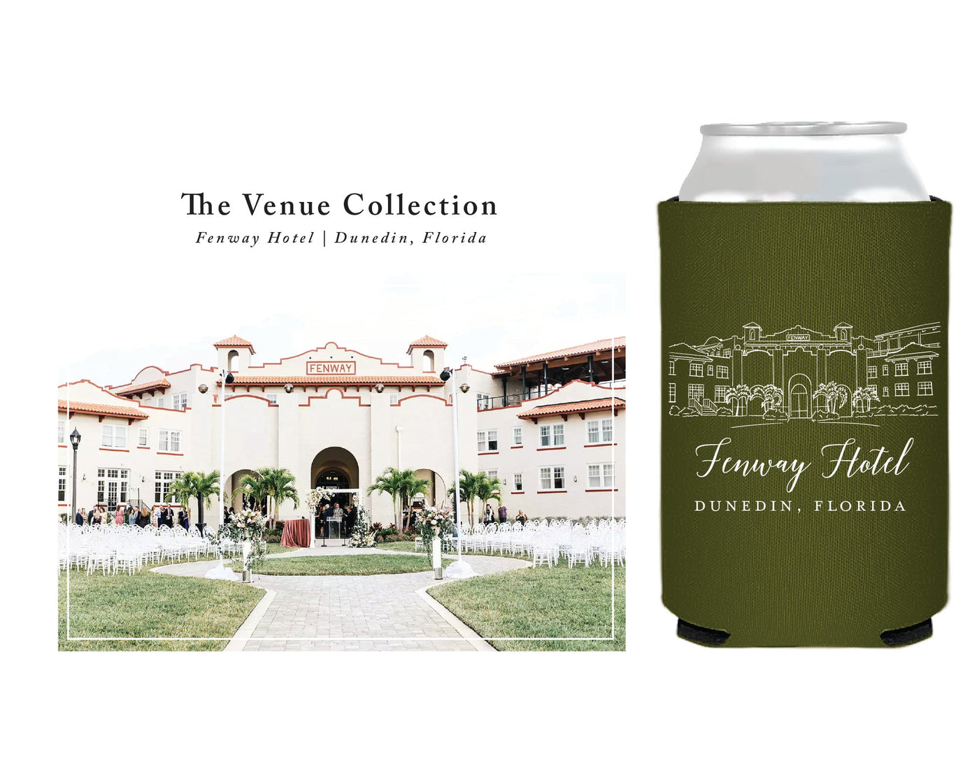 "The Venue Collection" | Fenway Hotel Can Coolers