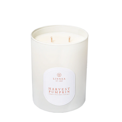HARVEST PUMPKIN | Linnea Two-Wick Candle