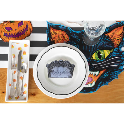 Die-Cut Black Cat Placemat