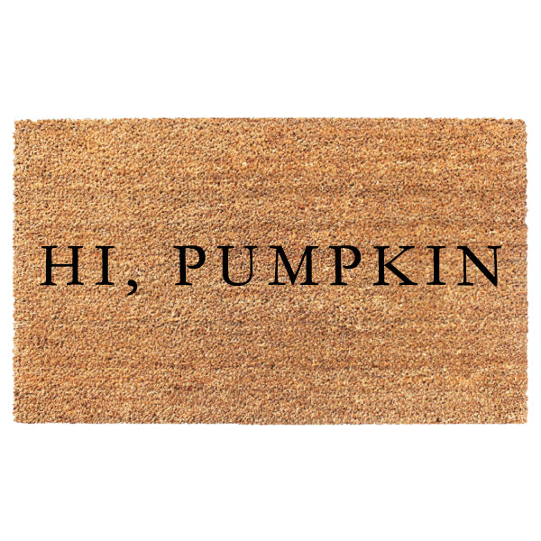 Hi Pumpkin