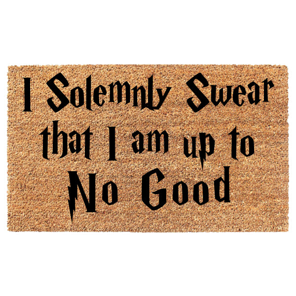 I Solemnly Swear That I Am Up To No Good