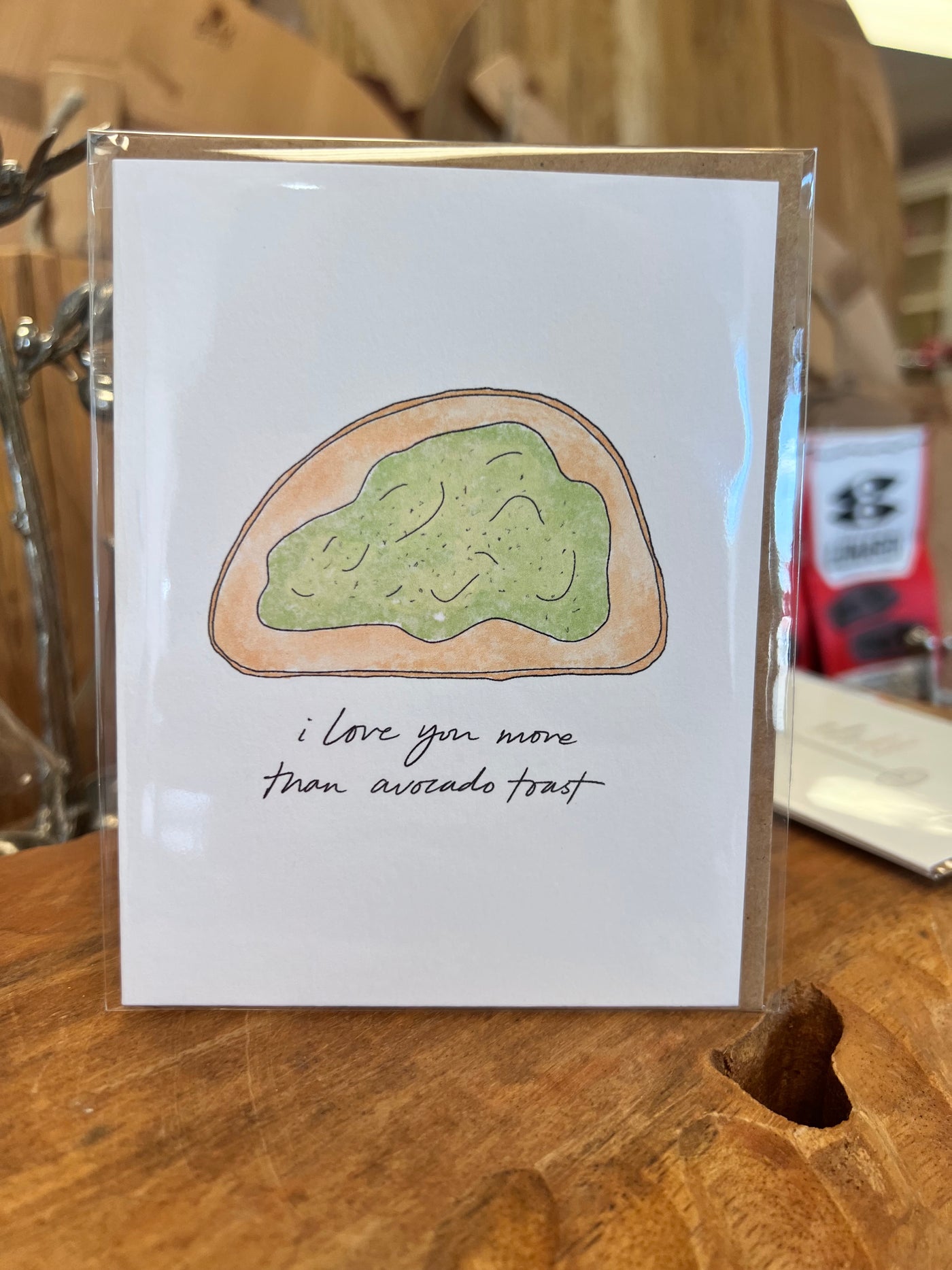 Avo Toast Card