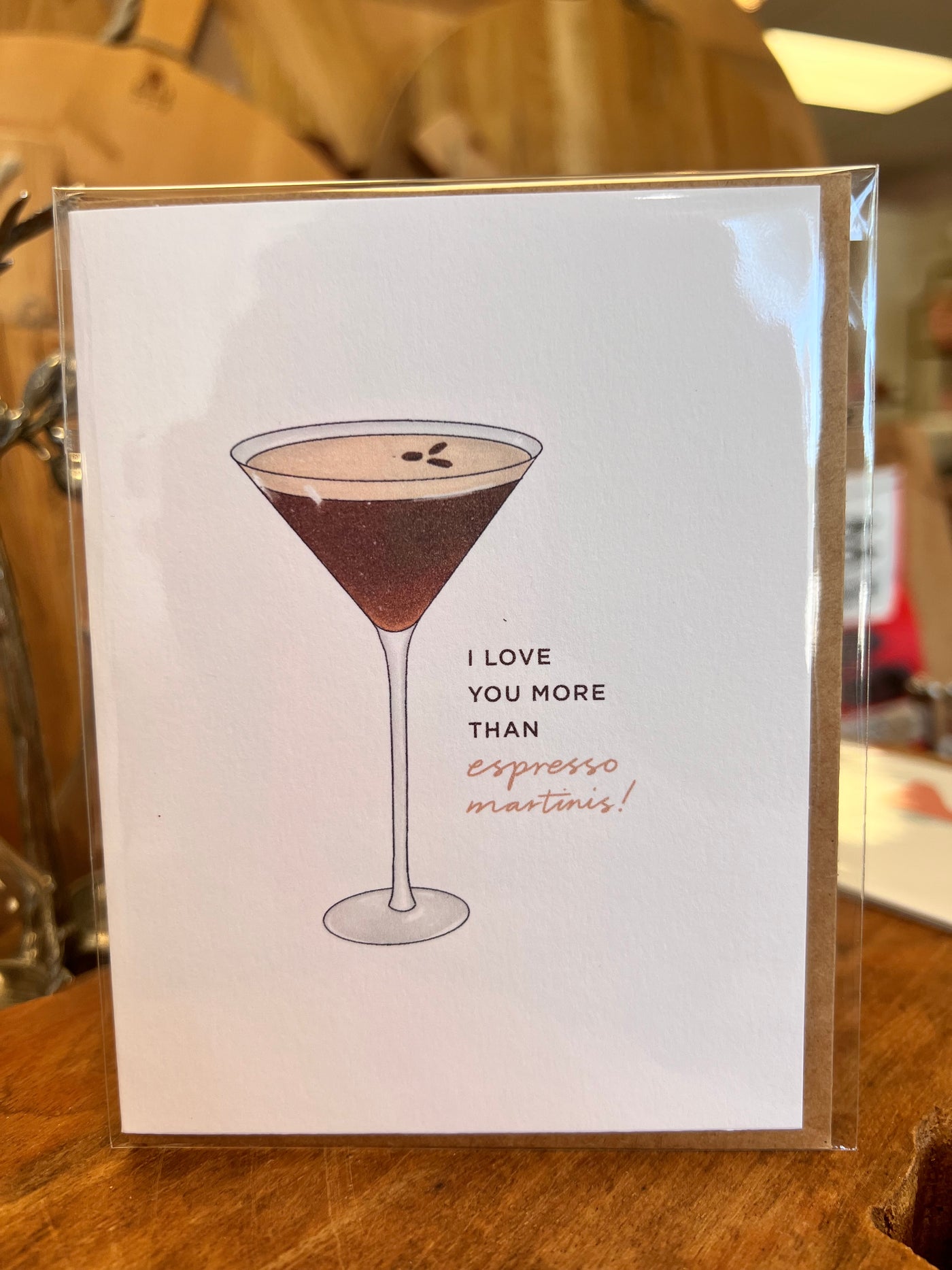 Espresso Martini Card