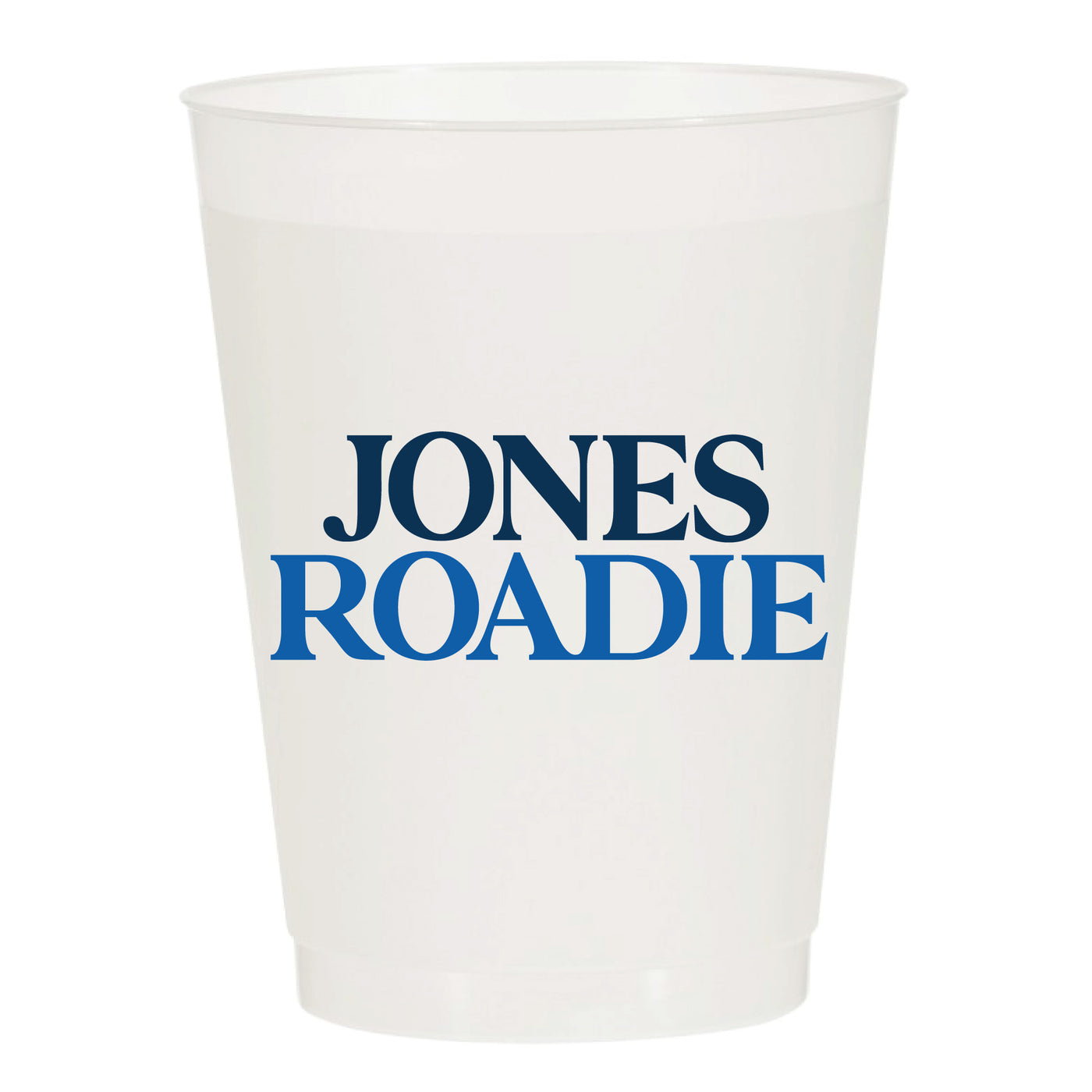 At Home Collection | Custom Last Name Roadie Frosted Cups
