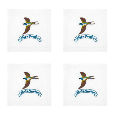 JUST A SWALLOW COCKTAIL NAPKIN