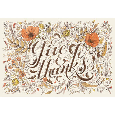 Give Thanks Placemat