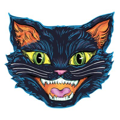 Die-Cut Black Cat Placemat