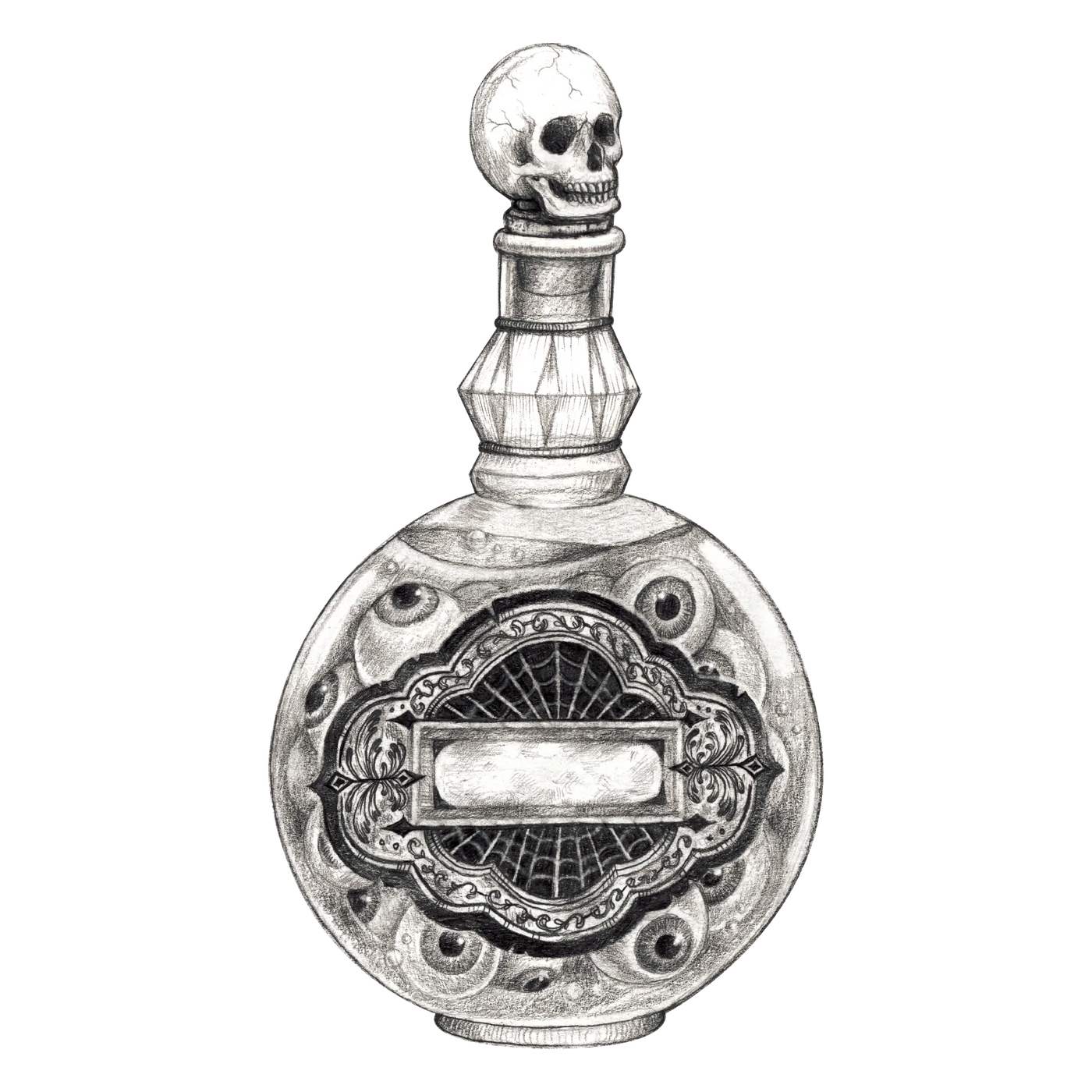 Poison Bottle Table Accent