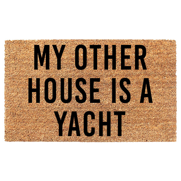 My Other House Is A Yacht