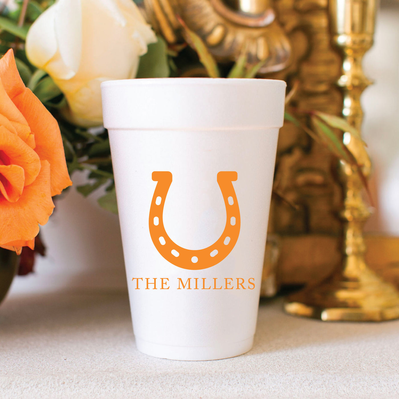 Monogrammed Custom 20oz Styrofoam Cups – SipHipHooray