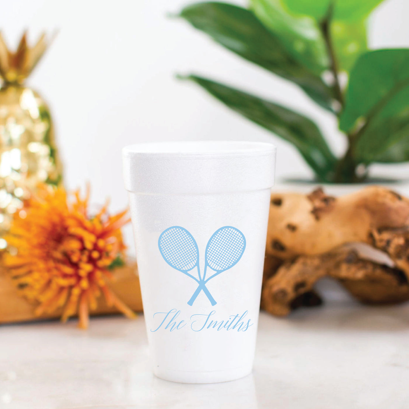 Monogrammed Custom 20oz Styrofoam Cups