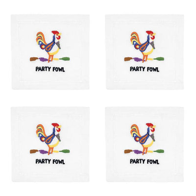 PARTY FOWL COCKTAIL NAPKIN