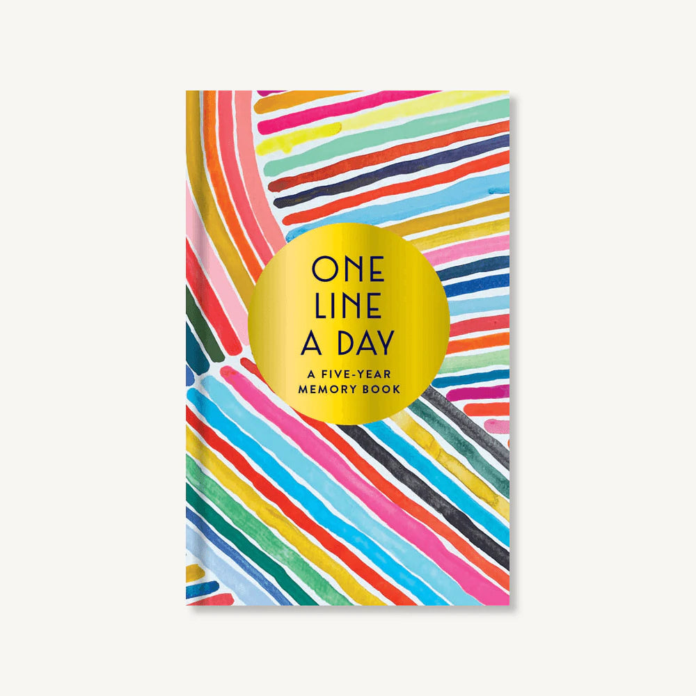 Rainbow One Line a Day- A Five-Year Memory Book