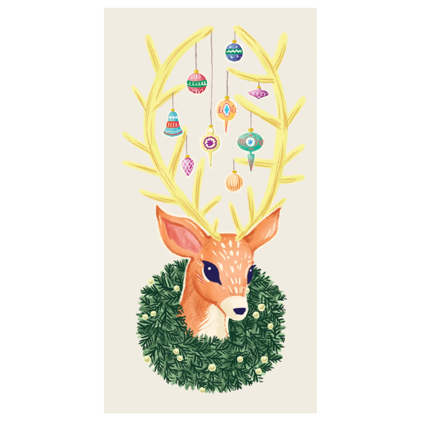 Reindeer Cocktail Napkin