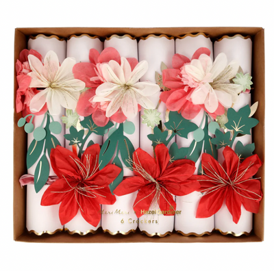 Hazel Gardiner Large Flower Crackers 6pk