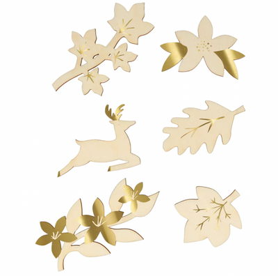 Hazel Gardiner Large Flower Crackers 6pk