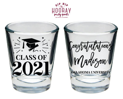Class of 2021 Graduation Shot Glasses #0002