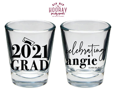 2021 Grad Celebration Shot Glasses #0003