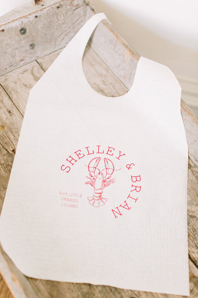 Lobster Bake Party Bibs