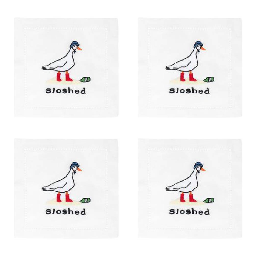 SLOSHED COCKTAIL NAPKIN