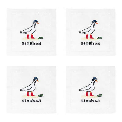 SLOSHED COCKTAIL NAPKIN