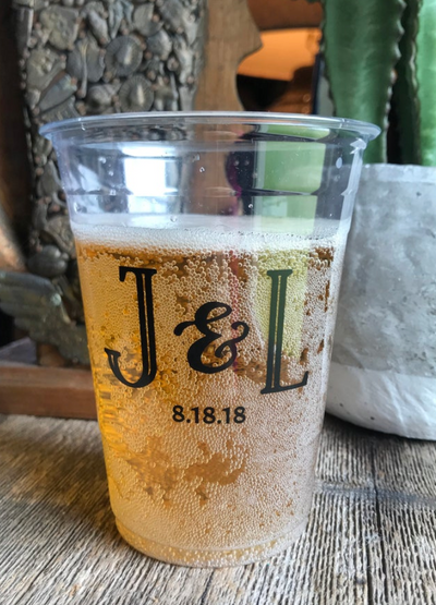 Custom Soft Plastic Cups - Clear and Colors