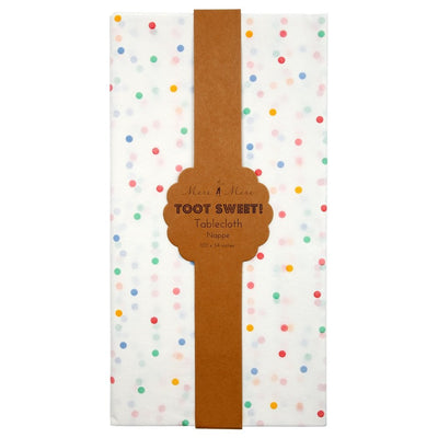 Spotty Paper Tablecloth