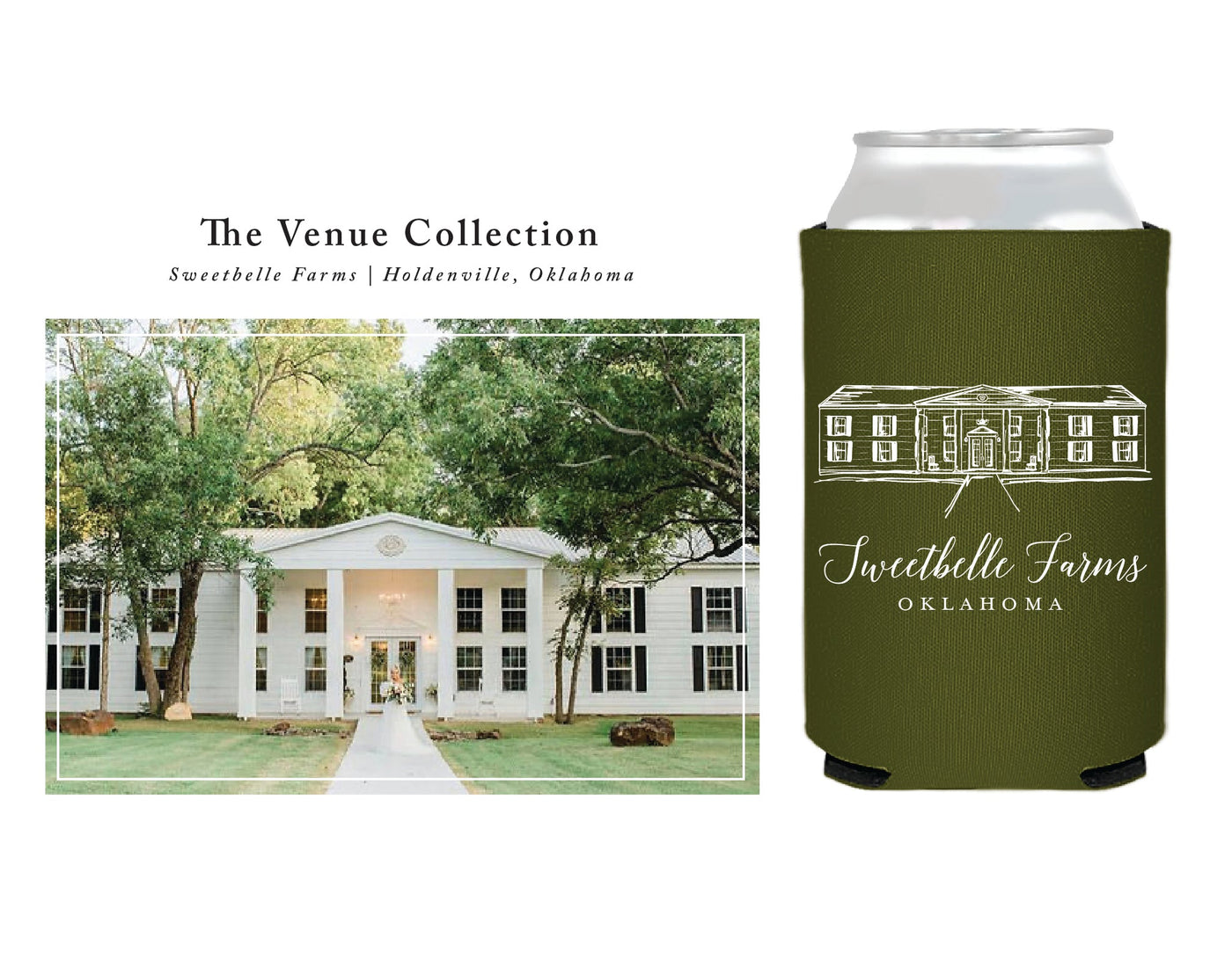 "The Venue Collection" | Sweetbelle Farms Can Coolers