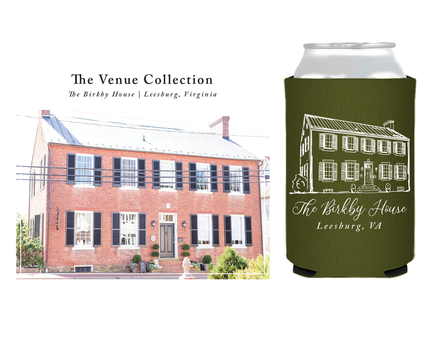 "The Venue Collection" | The Birkby House Can Coolers
