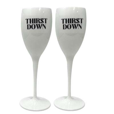Thirst Down Champagne Tailgate Flute (Sold Individually)