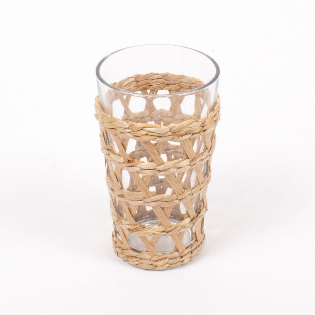 Rattan Tumbler Glass