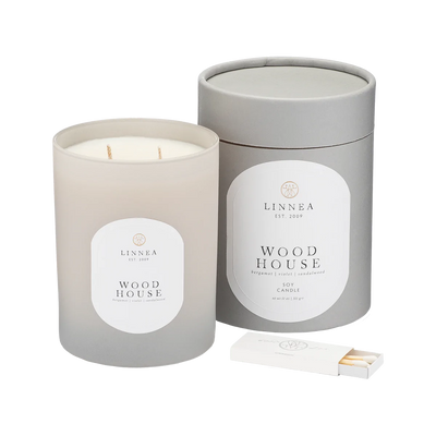 WOOD HOUSE | Linnea Two-Wick Candle