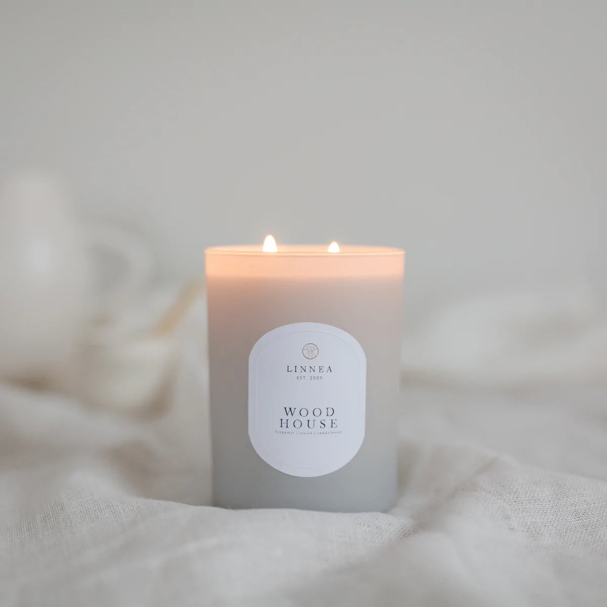 WOOD HOUSE | Linnea Two-Wick Candle