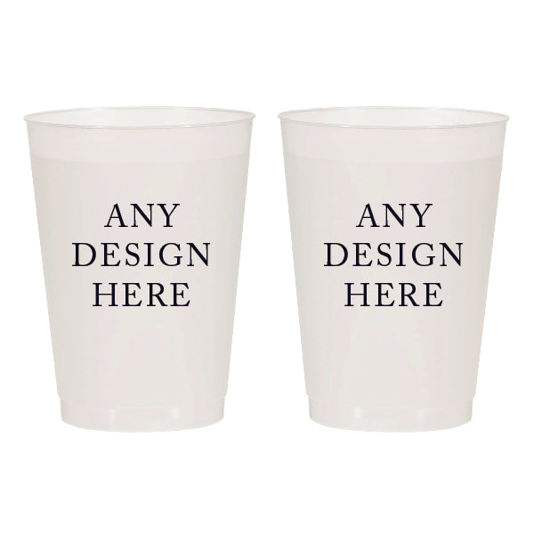 Custom 16oz Frosted Cups
