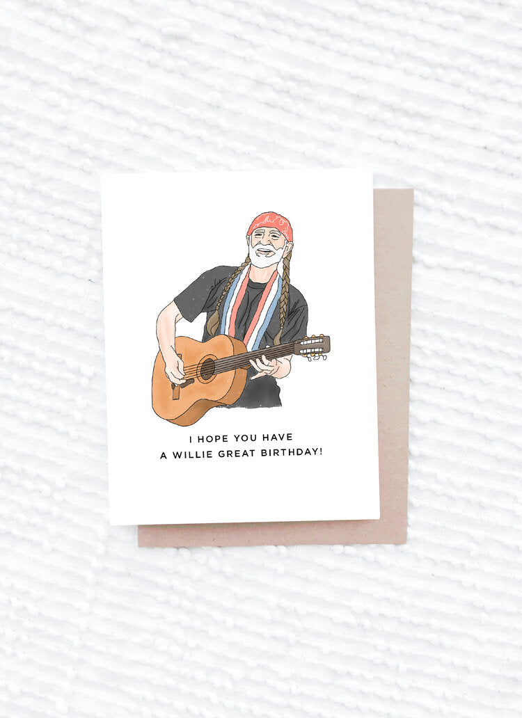 Willie Greeting Card