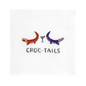 CROC-TAILS COCKTAIL NAPKIN