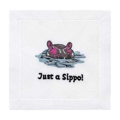 Just a Sippo COCKTAIL NAPKIN