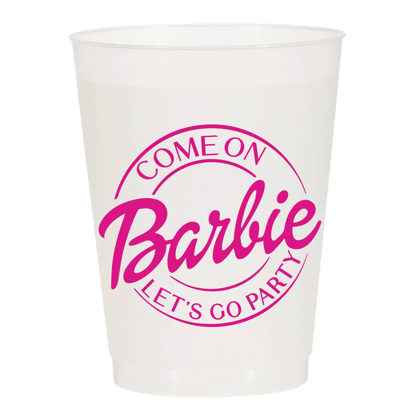 Come on Barbie Let's Go Party Frosted Cups - Girls