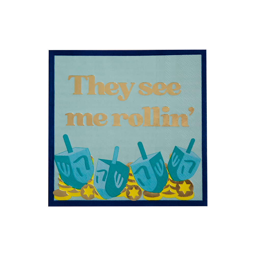 "They See Me Rollin'" Cocktail Napkins - 20 Pk.